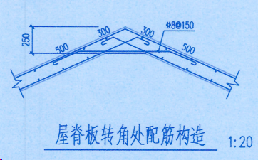 答疑：斜屋面配筋节点修改