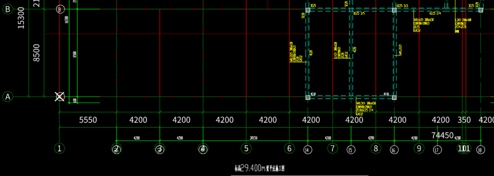 答疑：为什么分割的图和轴网对应不上（定位了）他中间的轴号省略了，我是要修改比例还是修改