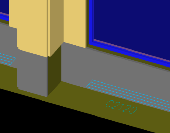 答疑：同一层里面，高0.9m的位置上下两种油漆，有什么方法布置比较简单，不用一点点点？