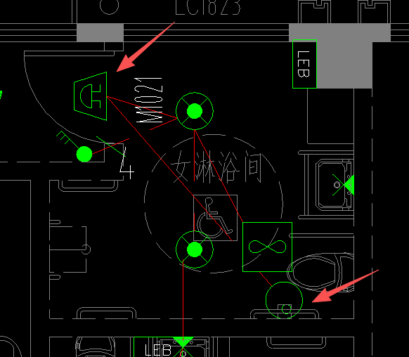 答疑：图中箭头所指的图例是什么？