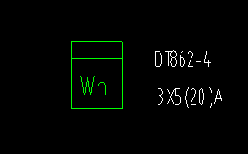 答疑：这是什么   电路系统图中的   后面的是规格吗