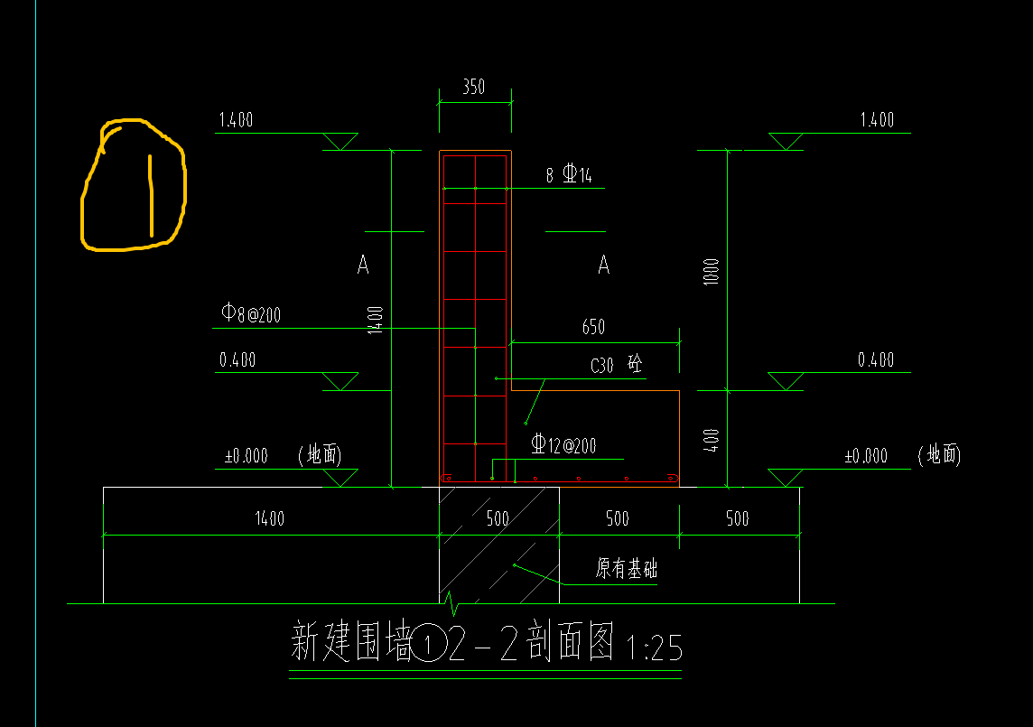 答疑：这两个新建围墙要算脚手架吗，算什么脚手架，脚手架的计算高度是多少？