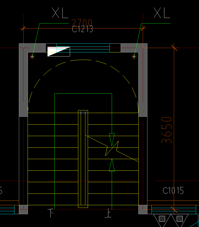答疑：楼梯计算投影面积测量是中线对中线吗还是内边线