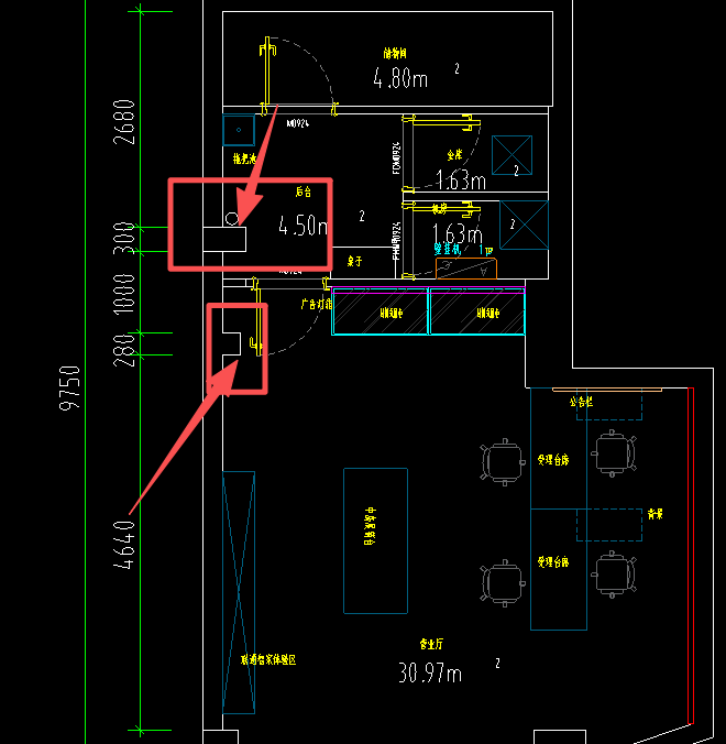 答疑：算天棚面时 这两个柱子的面积要扣减去吗