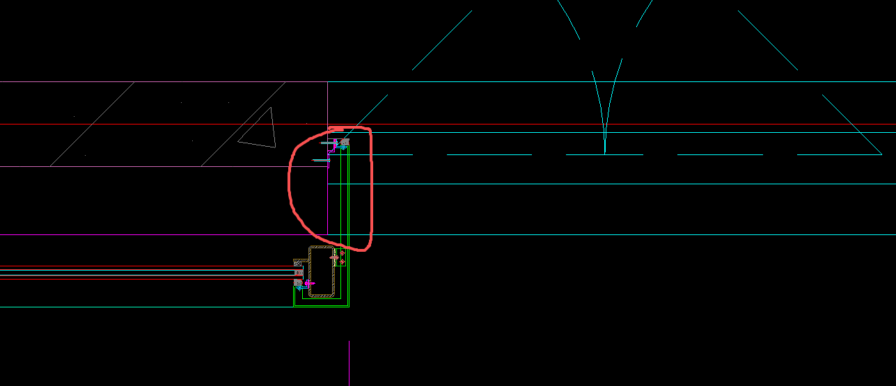 答疑：我圈出来的部分算是窗户侧壁吗？如果按照图纸画到这个位置，还需要再单独画窗口侧壁吗