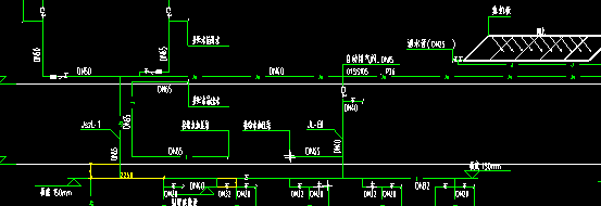 答疑：你好想请问下立管间水平管和屋顶按什么材质？