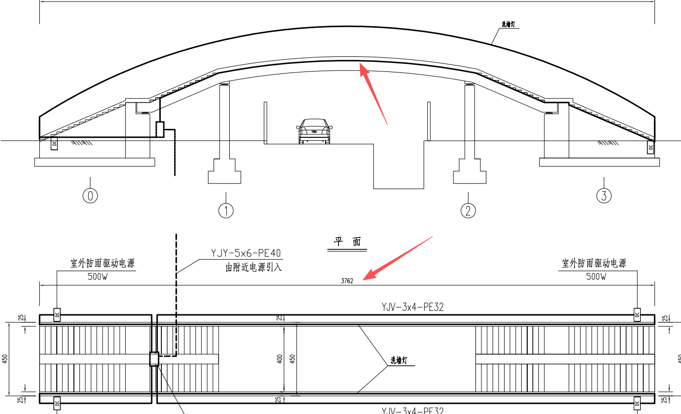答疑：这种桥上的电缆如何计算啊，图上只给了水平长度三十七米，需要提答疑吗