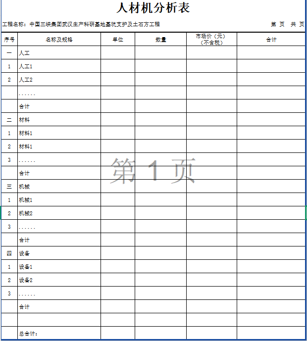 答疑：这人材机分拆表采用的是广联达哪个地区的版本