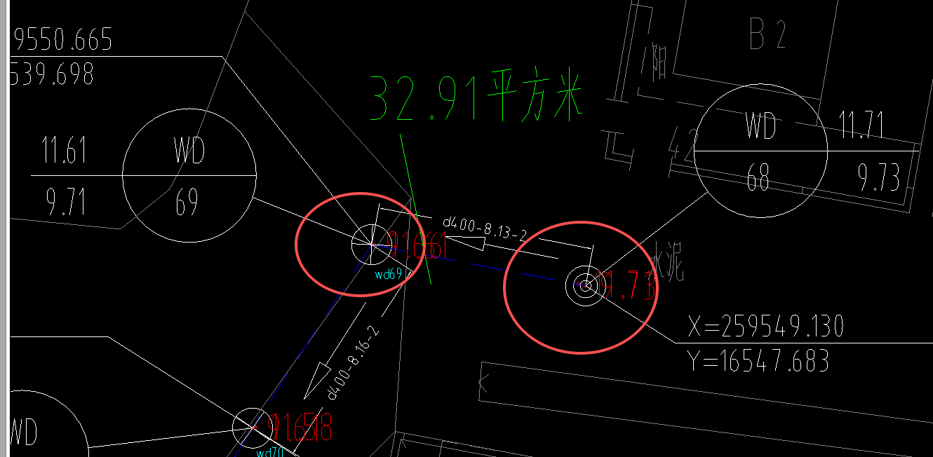 答疑：算回填水稳按平方算，算回填石屑按立方算，两个井的位置需要扣除吗？