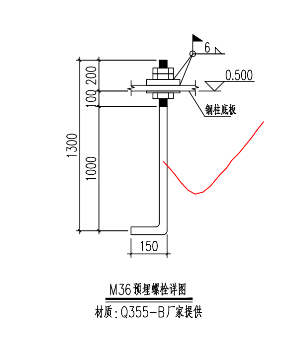 答疑：这个预埋螺栓怎么计算？