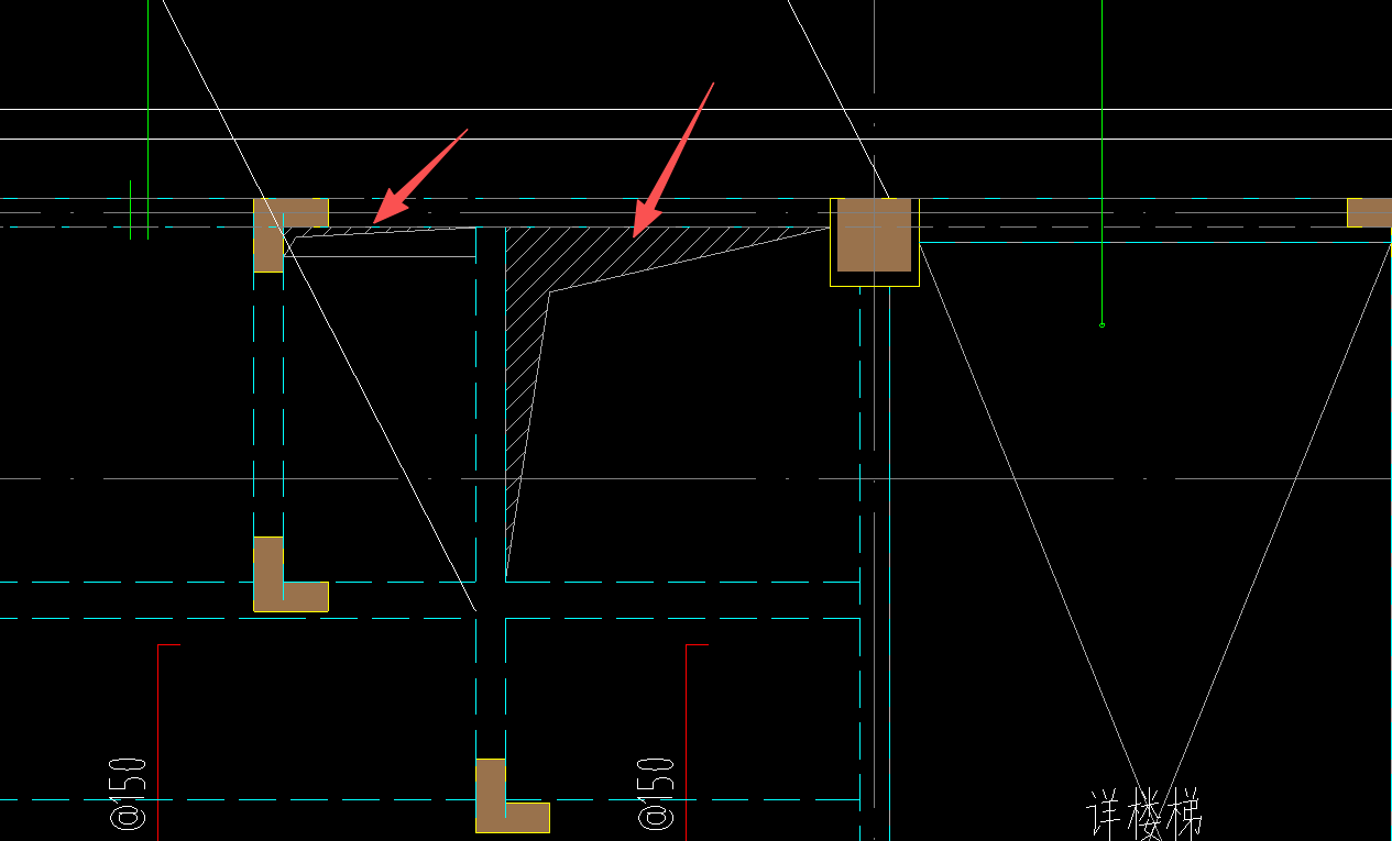 答疑：这个是只有箭头的地方没有板吗