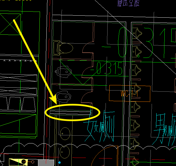 答疑：这算卫生间的隔墙还是门板呀？（个人理解是隔墙 但想明确下）