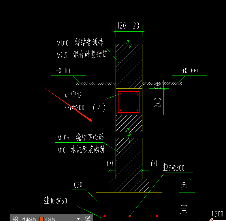 答疑：各位老师图中地下埋在土里的墙体需要布置装修吗