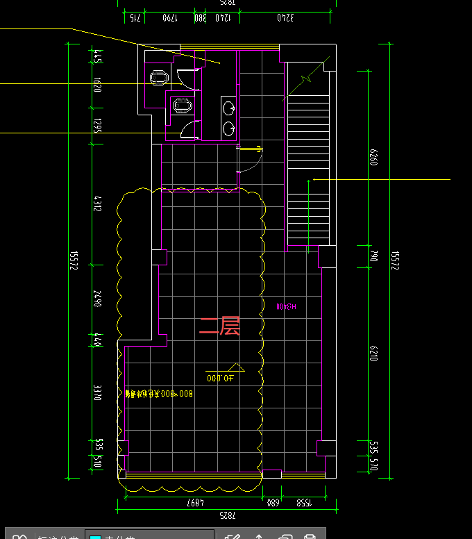 答疑：他是三折叠楼梯吗 一层到二层有三个梯段