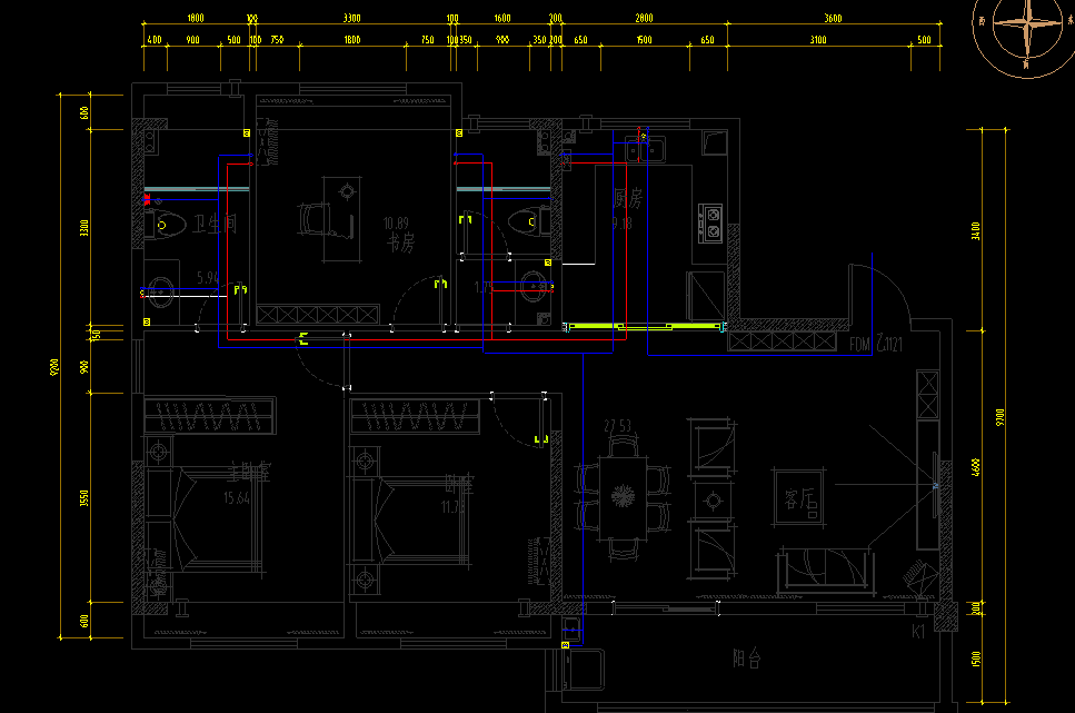 答疑：红色线和蓝色线分别是什么？