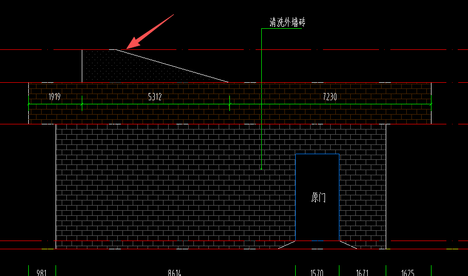 答疑：这个斜的区域脚手架怎么计算