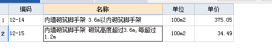 答疑：河北2022定额：内墙高度在3.6m以内时，按3.6m以内砌筑脚手架计算。