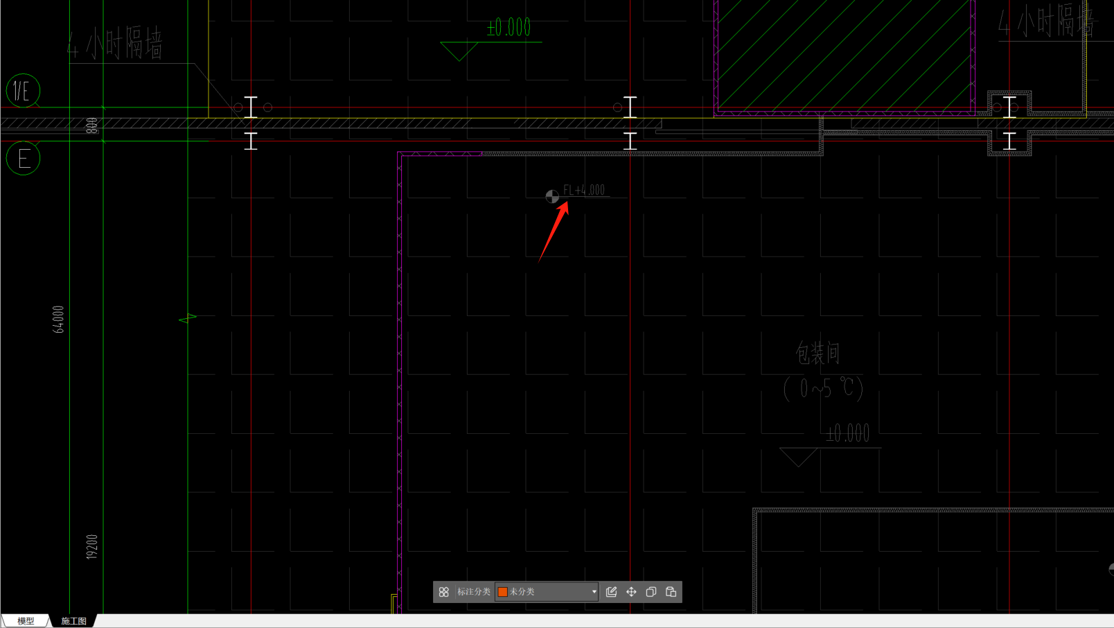 答疑：请问下图FL+4是什么意思？