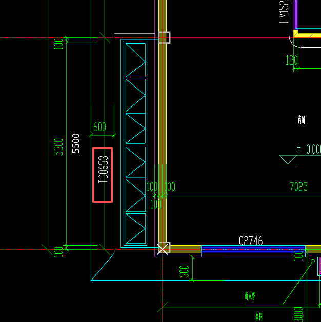 答疑：这个红框里面是什么意思？两道墙？