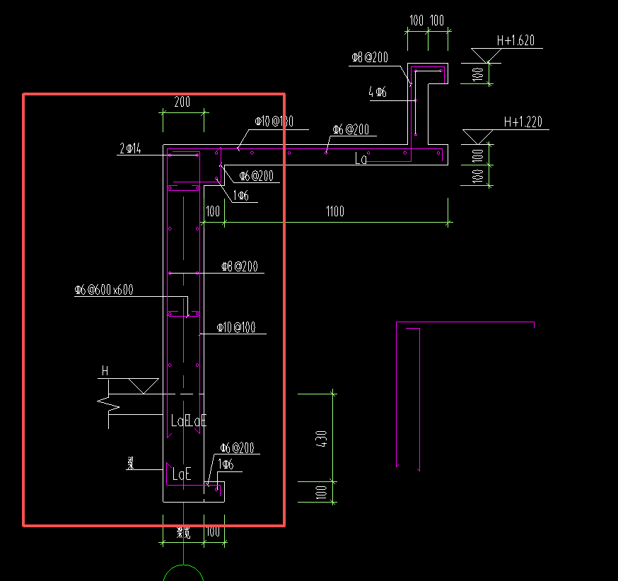 答疑：请问圈出来的部分用参数化剪力墙画的话，钢筋应该怎么布置