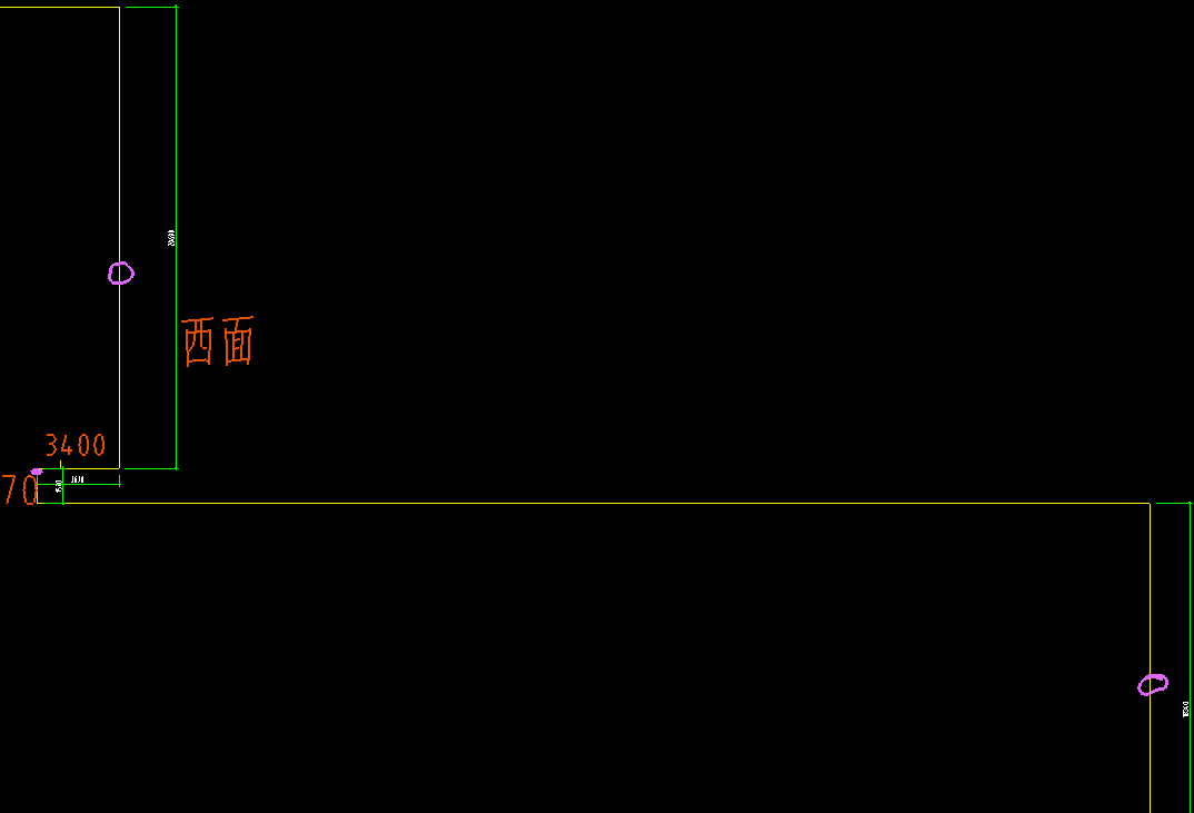 答疑：算西面外墙的装饰吊篮工程量，除紫色长度乘以高度，还需要额外加3.4乘高度面积吗？