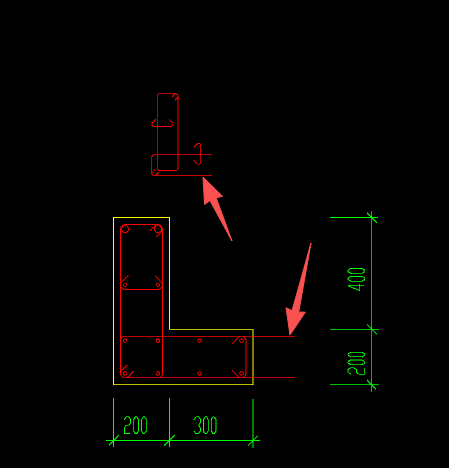 答疑：柱这根水平筋是不是不用画，默认墙那里自动进来就行