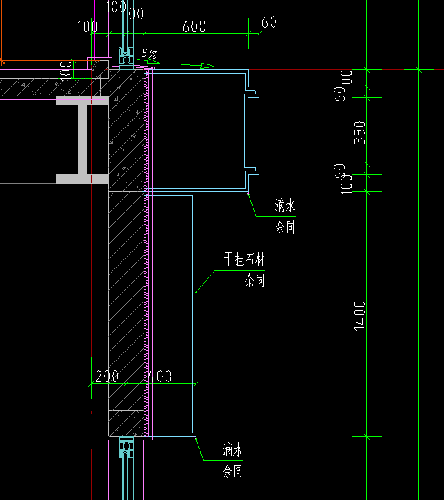 答疑：干挂石材骨架怎么算量