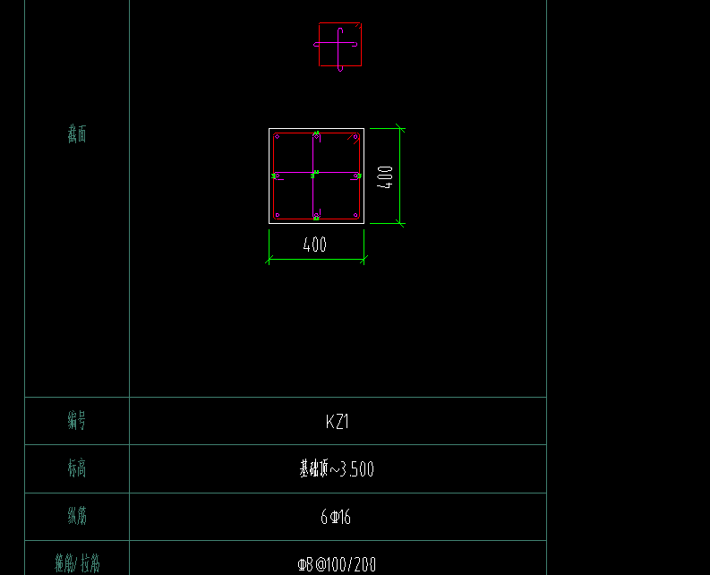 答疑：这柱子不是8c16吗？标注有错误吧