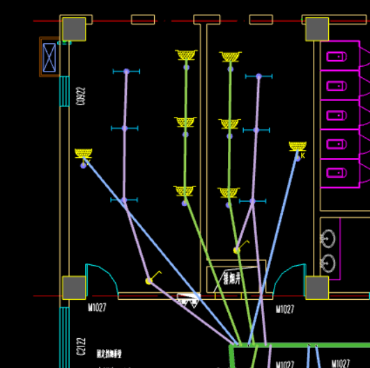 答疑：这些灯具和插座需要设置接线盒吗，离地面5米，设置了接线盒立管是不是一根就行了