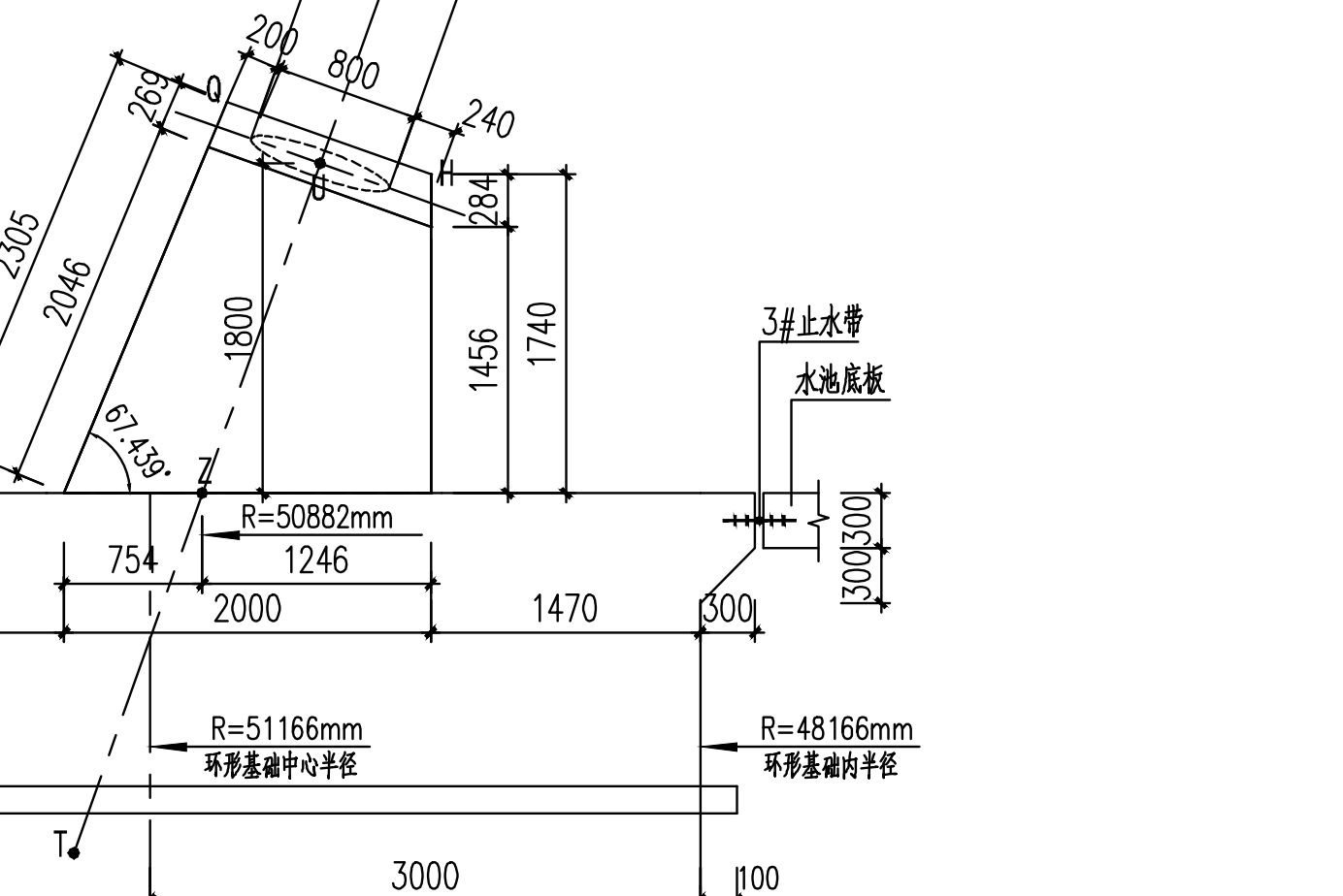 答疑：这个是水池内外侧的交界处，请问一下概如何建模？