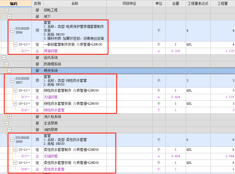 答疑：清单项中套管要不要计取主材