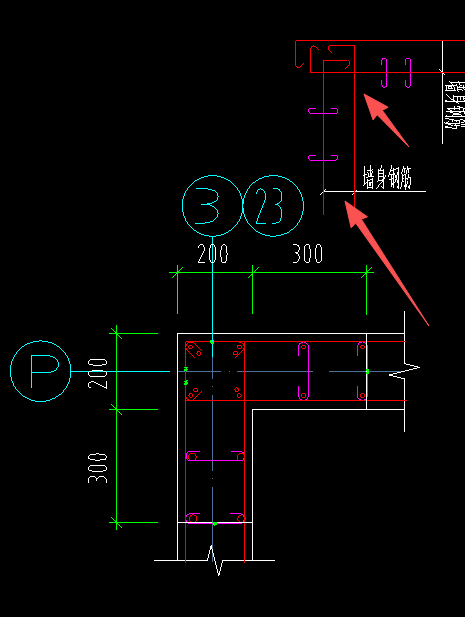 答疑：这种由墙水平筋代替柱箍筋的设置怎么操作？