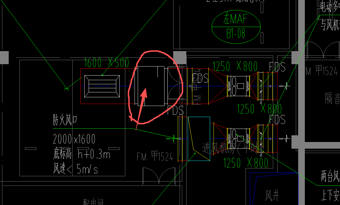 答疑：请问在通风中这个图列一般代表什么？