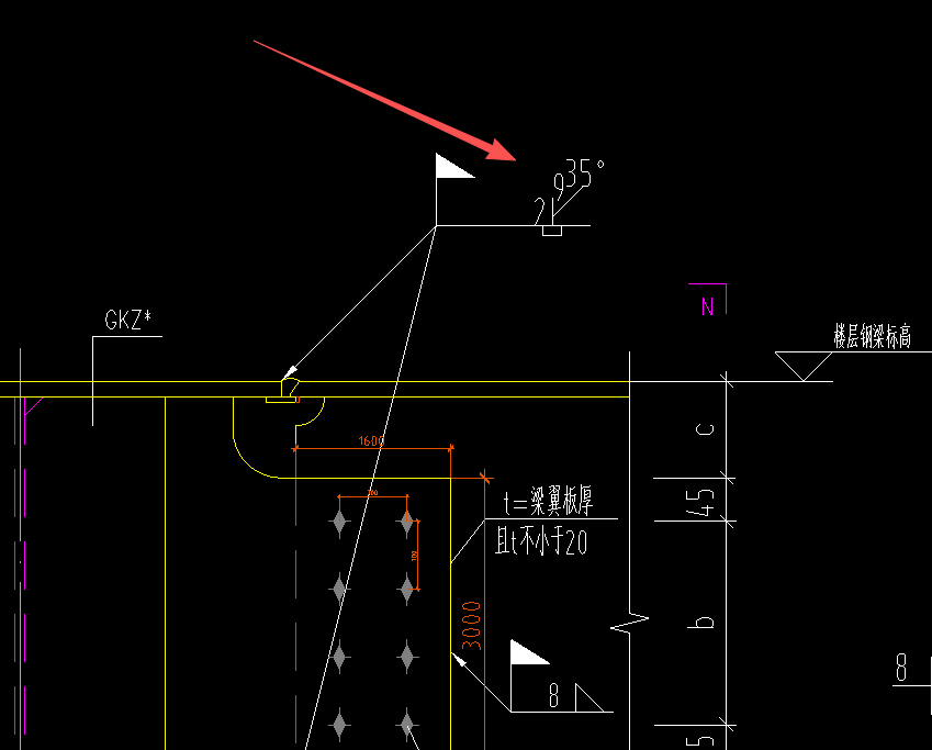 答疑：钢结构，这个标识三个数字代表什么意思？有大佬知道吗？