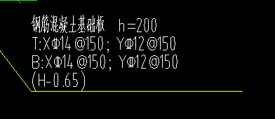答疑：这个板的标高是-0.65还是板底-0.65