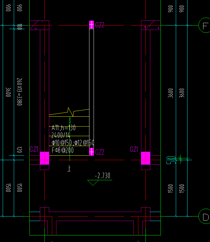 答疑：这种楼梯柱子，是按构造柱算？还是按矩形柱算？套那个定额