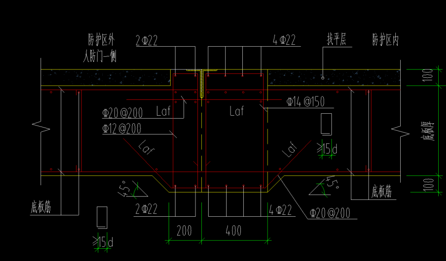 答疑：图纸中筏板的这个节点怎么绘制