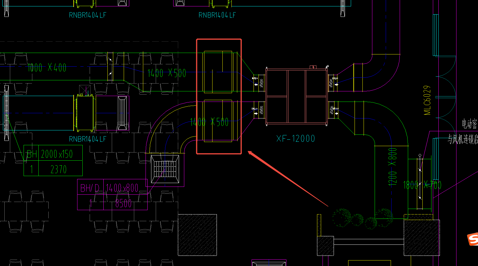 答疑：图纸这两个是否为静压箱？