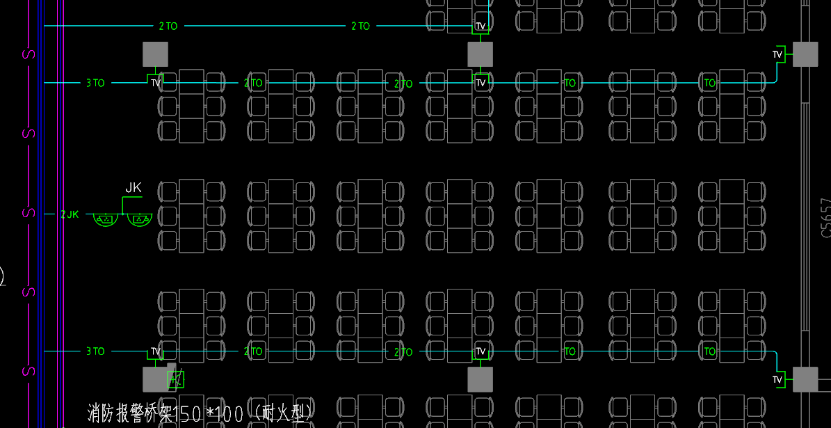答疑：GQI弱电桥架布管布线4TO-3TO-2TO-TO如何建模
