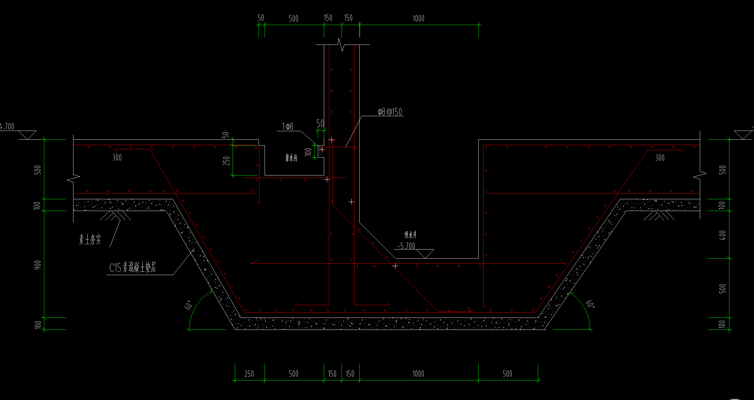 答疑：这种集水坑怎么画