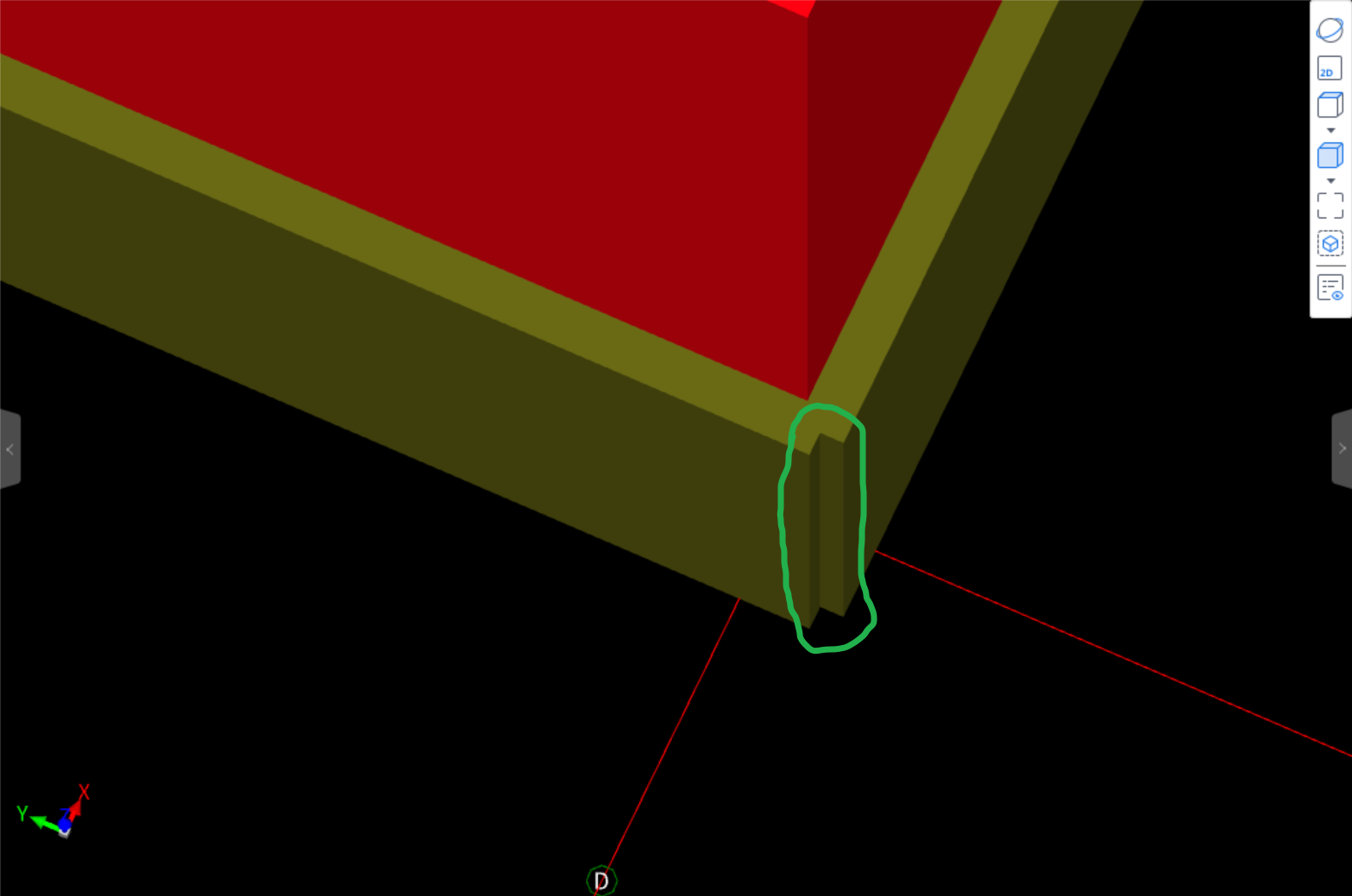 答疑：这两个墙顶面的面积直接长乘宽就行了吧，重复的面积刚好补到缺的正方形角上