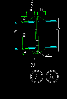 答疑：请问我这个隅撑是平面图的两根*2吗