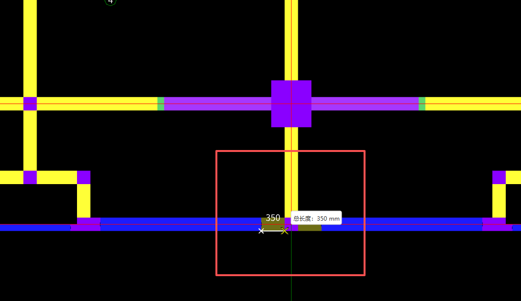 答疑：外墙窗户边距离构造柱350mm，此处350mm是否适用于图中的窗间墙节点。
