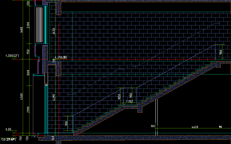 答疑：怎么画楼梯踏步上的斜墙