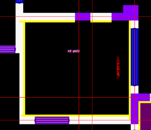 答疑：识别装修z，布置的时候提示不能在封闭区域，所有墙都是布置在柱子边线上，该怎么快速