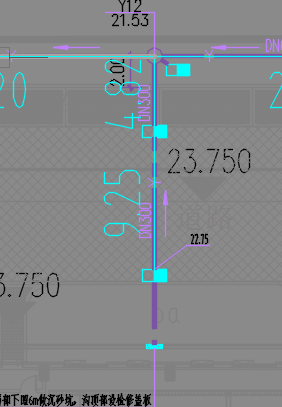 答疑：底下的这段管径是多少