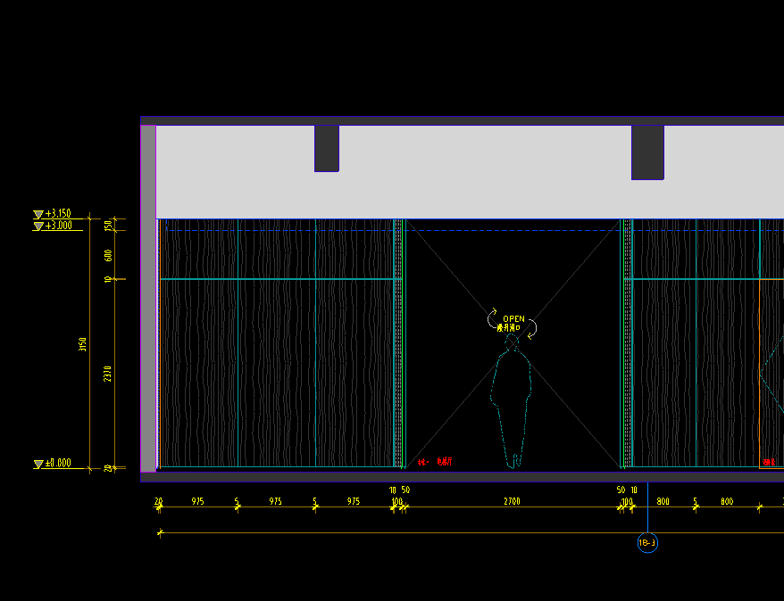 答疑：各位老师请问精装修图纸如何看吊顶高度