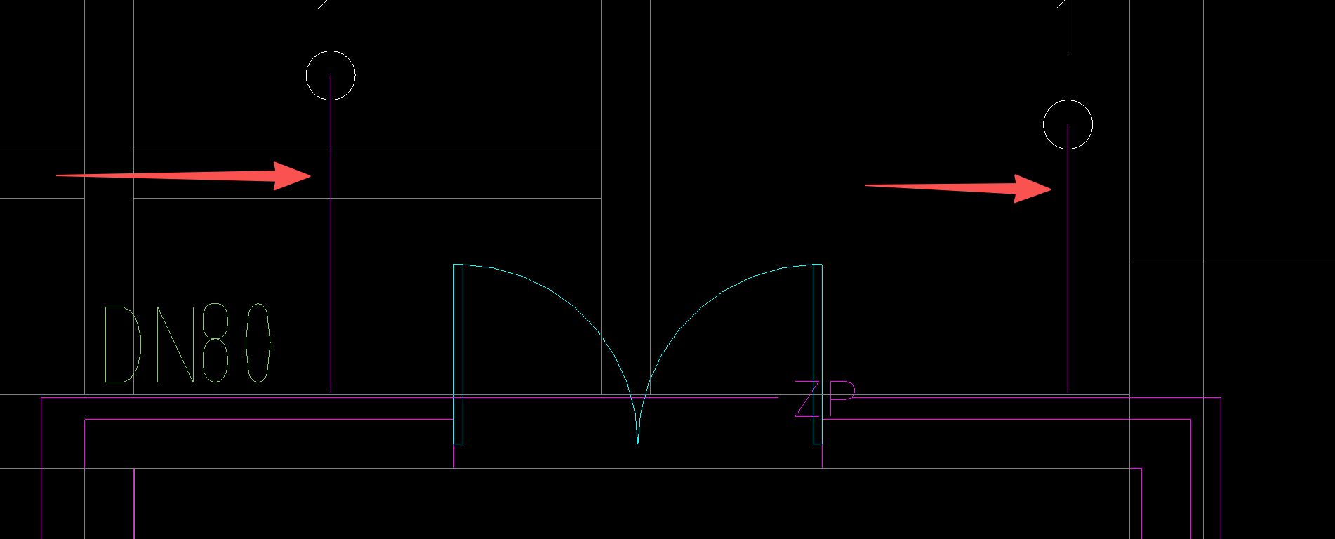 答疑：喷淋没有给出明确管径，这个支管管径一般是多少？请各位老师指教