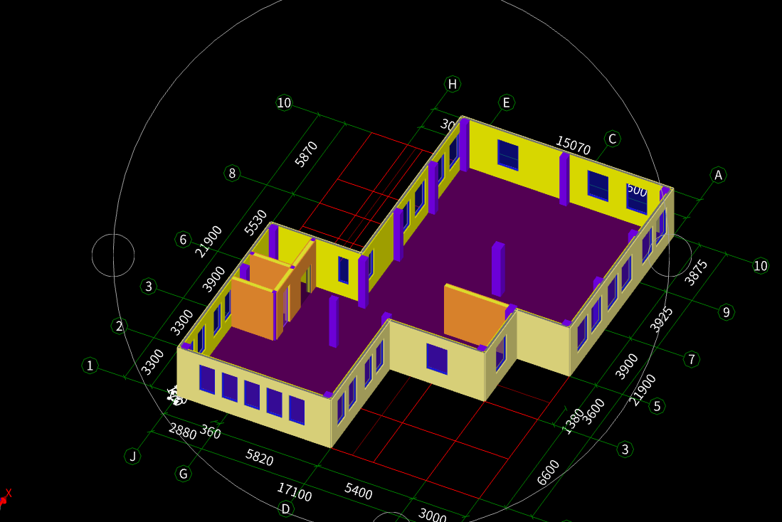 答疑：这种裸露的柱梁 怎么算抹灰和墙一起 用装修做只有墙面的