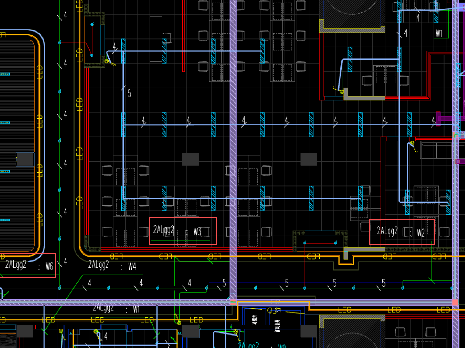 答疑：这三条照明回路咋划分？